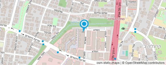 מפת הגעה אל עו"ד מתן אדר