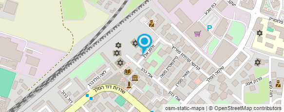 מפת הגעה אל מעון רשב"י