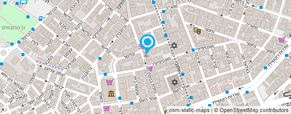 מפת הגעה אל בר פרדיסו