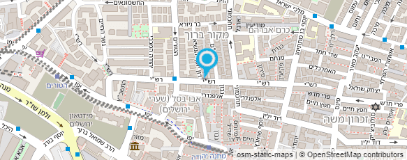 מפת הגעה אל יהודית לוי החלקות שיער וביוטי