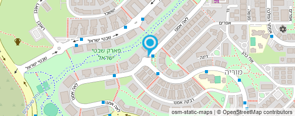 מפת הגעה אל אביבית קדוש פרץ