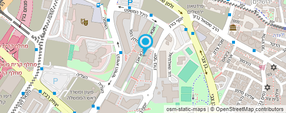 מפת הגעה אל דר' בנימין שטרן מפת הגעה אל דר' בנימין שטרן