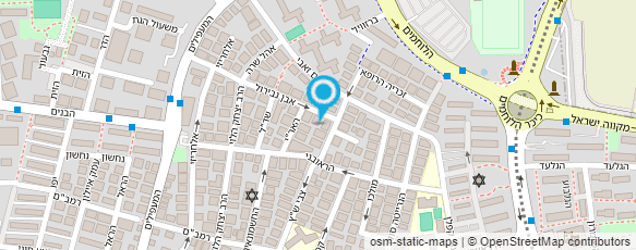 מפת הגעה אל אליעזר ראובן צבע וסיוד