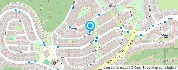 מפת הגעה אל לונה בר לביא