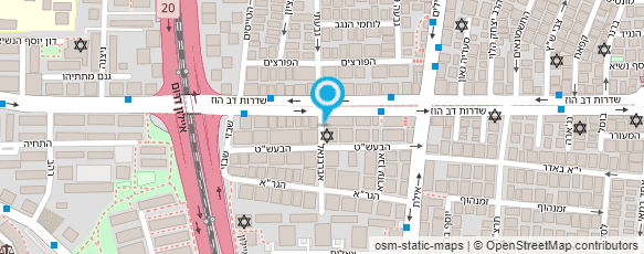 מפת הגעה אל גריל טוסט