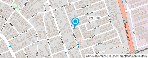 מפת הגעה אל גיל שמואל-אוזן, משרד עו״ד