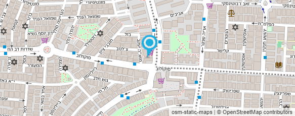 מפת הגעה אל קניון המותגים של מיכאלה וענהאל