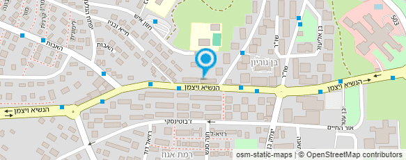 מפת הגעה אל פיצה סטורי