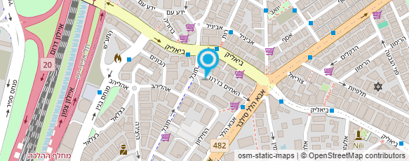 מפת הגעה אל פייל ושות' - משרד עורכי דין רשלנות רפואית