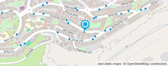 מפת הגעה אל יוכבד סמיט מעמדת ומעצבת