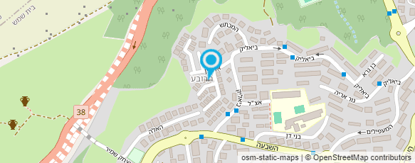 מפת הגעה אל אולפני דולצ'ה