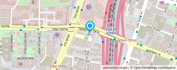 מפת הגעה אל THE JET שיווק דיגיטלי חכם