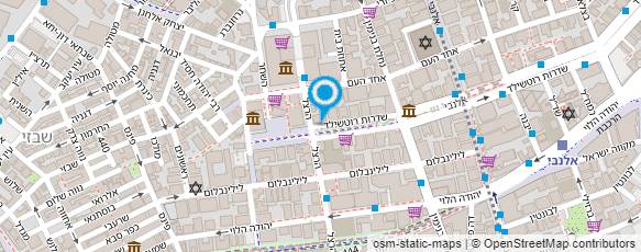 מפת הגעה אל בראש נגיש