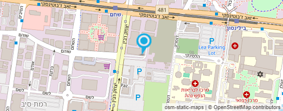 מפת הגעה אל צ'רצ'יל