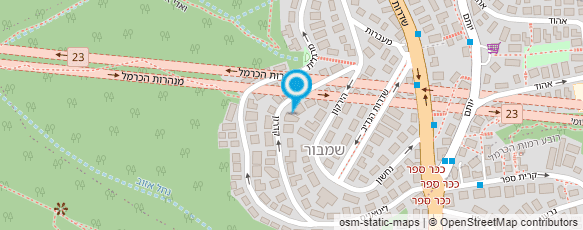 מפת הגעה אל ד"ר אור שבתאי