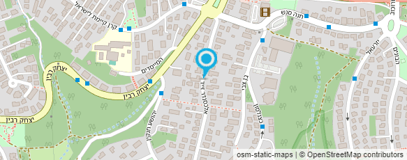 מפת הגעה אל תומר המנעולן