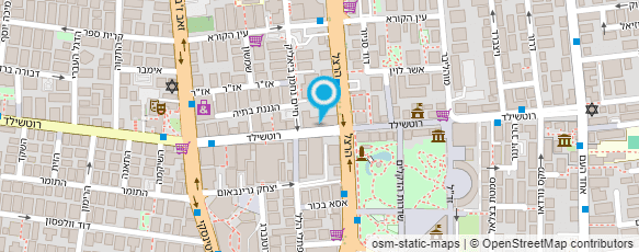 מפת הגעה אל המספריים של עידו