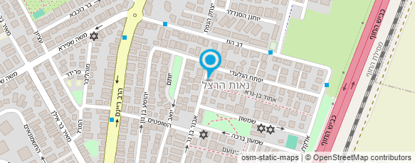 מפת הגעה אל גינון יונתן מפת הגעה אל גינון יונתן