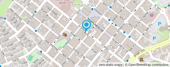 מפת הגעה אל בית החצ'אפורי באר שבע