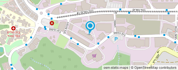 מפת הגעה אל mdoor יבוא ושיווק דלתות