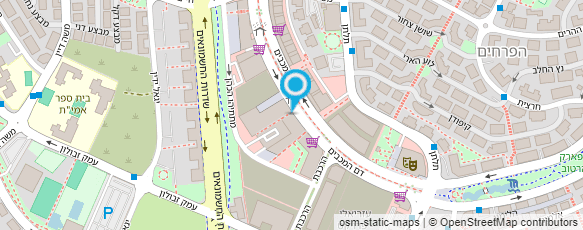 מפת הגעה אל דר אייל לנג בן נון