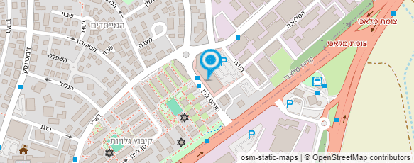 מפת הגעה אל גלידרית מולי