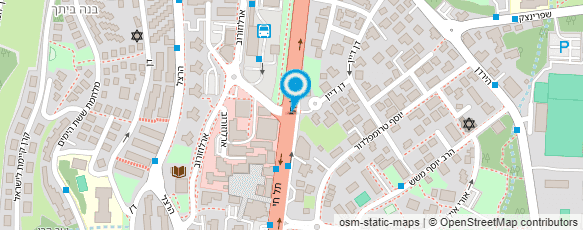 מפת הגעה אל נגריית ענפים