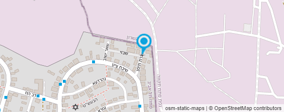 מפת הגעה אל מזוזות ברמה