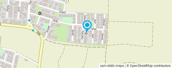 מפת הגעה אל יפתח אשר בית ספר לקפוארה