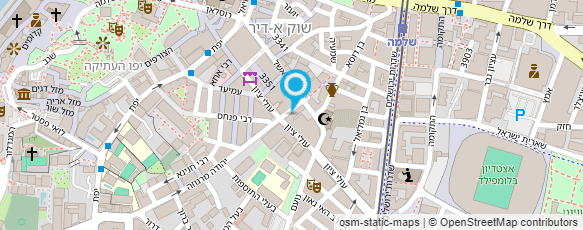 מפת הגעה אל אוריגמי סושי תל אביב יפו