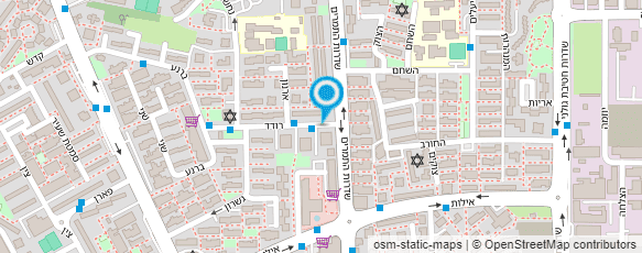 מפת הגעה אל עיסוי באילת