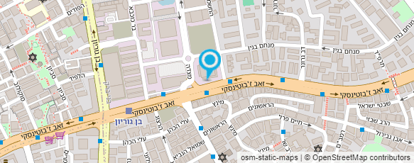 מפת הגעה אל פרופ' פלדברג דוב מפת הגעה אל פרופ' פלדברג דוב