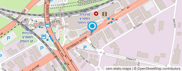 מפת הגעה אל מסגריית י.ע.פלוס