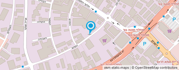 מפת הגעה אל פרומיקס אלומיניום פרגולות שערים וגדרות
