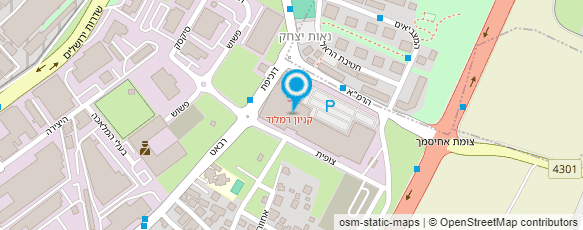 מפת הגעה אל Habibi Hamburger - חביבי המבורגר