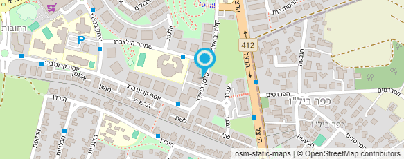 מפת הגעה אל ז'אנה פיקובסקי- המרכז לחדשנות אישית ועסקית