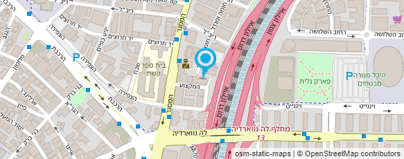 מפת הגעה אל Integral Physiotherapy מפת הגעה אל Integral Physiotherapy