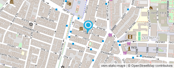 מפת הגעה אל BELLBOY בלבוי אירועים