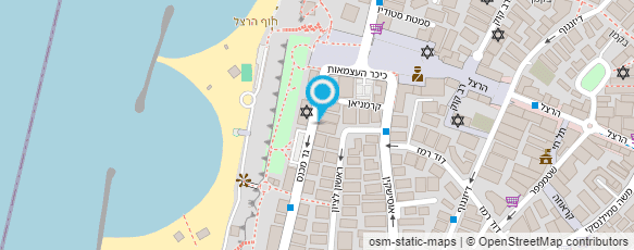 מפת הגעה אל המרכז לפיקוח בניה