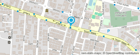 מפת הגעה אל המרכז להחלקות בטון