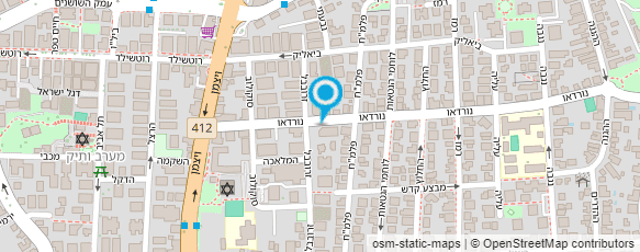 מפת הגעה אל חומוס נורדאו