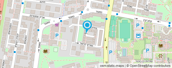 מפת הגעה אל מזור חגי -טיפול שיאצו