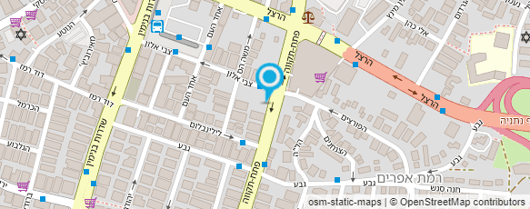 מפת הגעה אל אלרון ברק משרד עו"ד