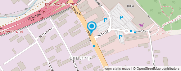 מפת הגעה אל ירין סבג עו"ד