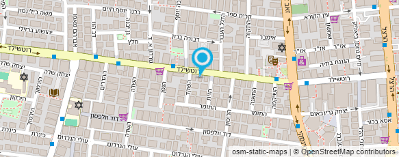 מפת הגעה אל פיצה לואיז