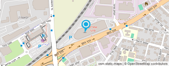 מפת הגעה אל מוניות מרכז ראם רחובות מאוחדת