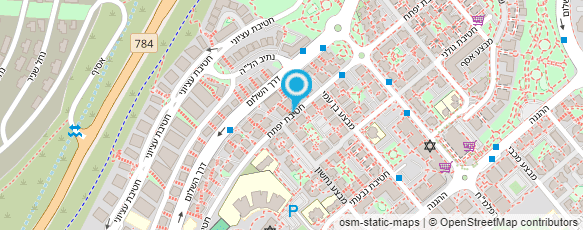 מפת הגעה אל ציפי מנהלת חשבונות וחשבת שכר