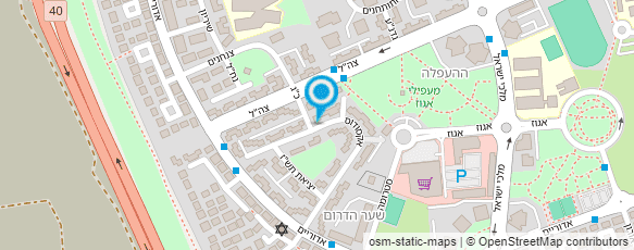 מפת הגעה אל צל בגן מפת הגעה אל צל בגן