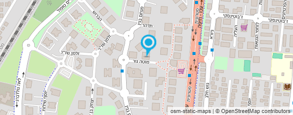 מפת הגעה אל פיצה סופרנו קריית מוצקין