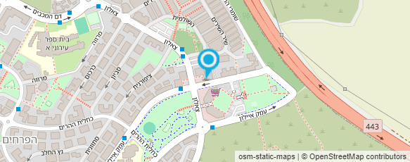 מפת הגעה אל פיצה דומינו